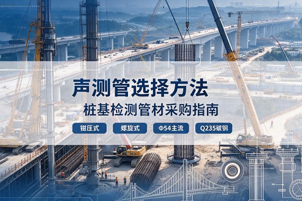 湖州声测管选型标准