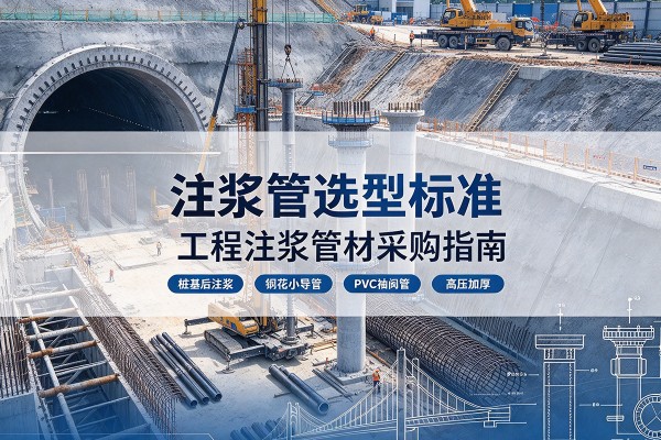 湖州注浆管选型标准