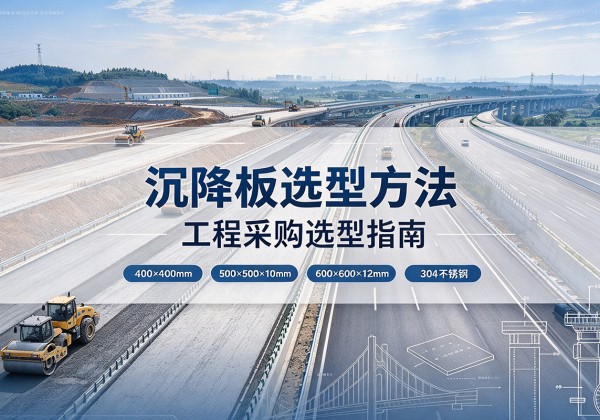 湖州沉降板选择方法