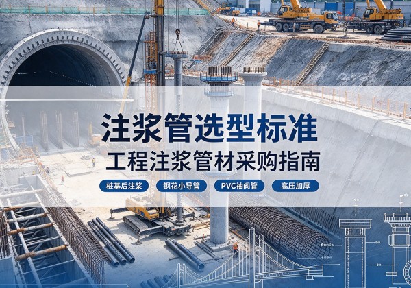 湖州注浆管选型标准